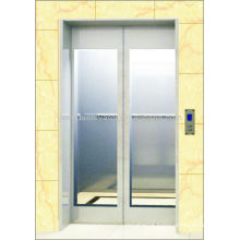 passenger elevator with an elevator glass door